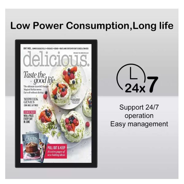 Wall Mount Interactive Digital Signage LCD display Android Network Digital Signage