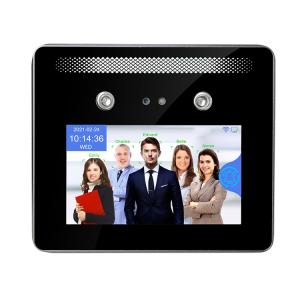 China 0.2s Multiple Face Recognition Machines Biometric Time Attendance System wholesale