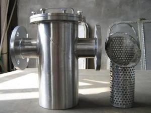 High Flow Housing Filter 10 Inch 20 Inch Inline Basket Strainer Filter Quick Open Release