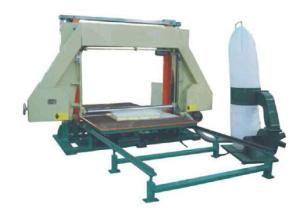China Durable CNC PU Foam Horizontal Cutting Machine , Automatic Foam Sheet Cutter wholesale