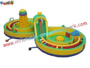 China Outdoor Small Children Inflatable Amusement Park , Inflatable Sport Games Safe for Rental wholesale