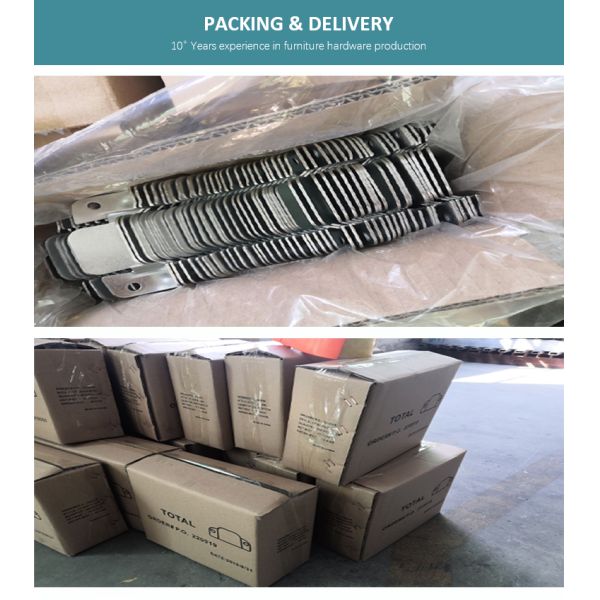 Furniture Hardware Metal Sofa Insert Durable 2.0 Thickness Sofa Connector