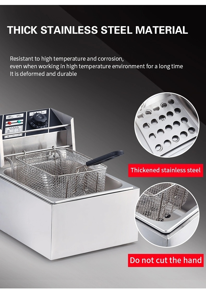Gas Frying Machine for Large-Scale Operations