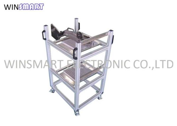 Quality ESD Universal SMT Feeder Cart Aluminium Alloy SMT Feeder Types For SMT Line for sale