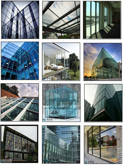 single chip reflective glass