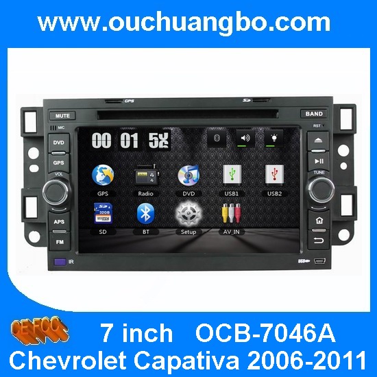 Ouchuangbo Auto GPS Navigation for Chevrolet Capativa 2006-2011 iPod Stereo System DVD Audio Player OCB-7046A