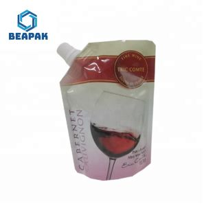 China Laminated Liquid Jelly Drink Juice Custom Spout Pouches wholesale