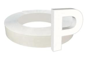 China Scratch Resistant Anodized Channel Letter Trim Cap For Signage wholesale