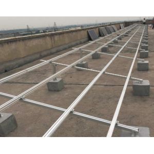 China Hot Dip Galvanized Steel Solar Panel Mounting Brackets Aluminum Rail wholesale