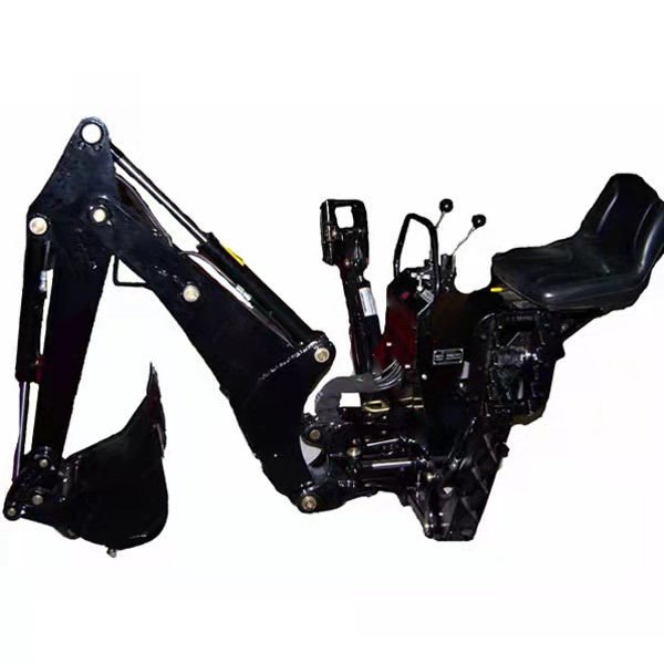 3 Point Tractor Rear Mounted Backhoe 2150mm Leg Spread Wheel Excavator