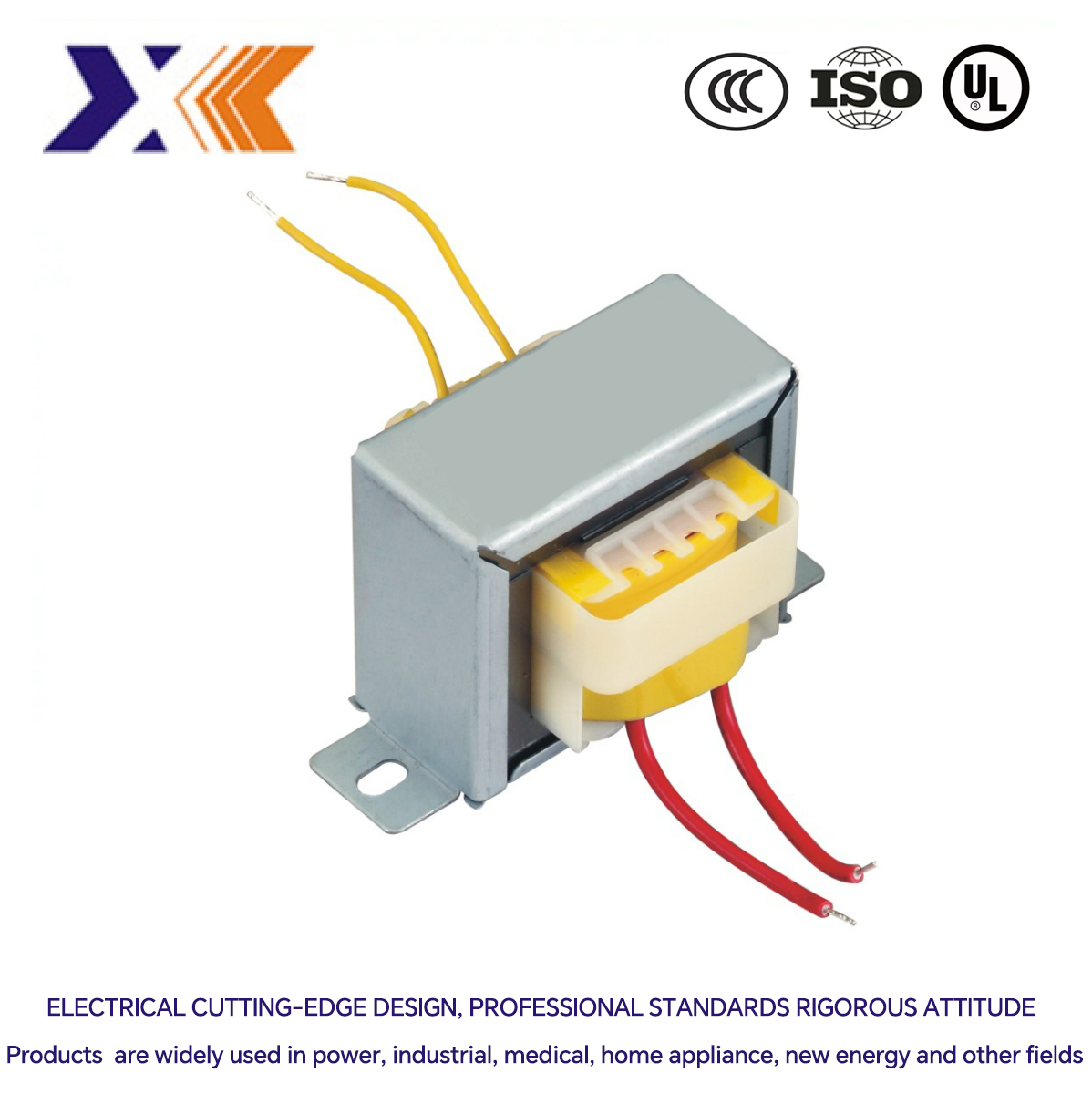 Customized D/C Ei Type Two-winding Transformer for Low Frequency Power Supply Charging