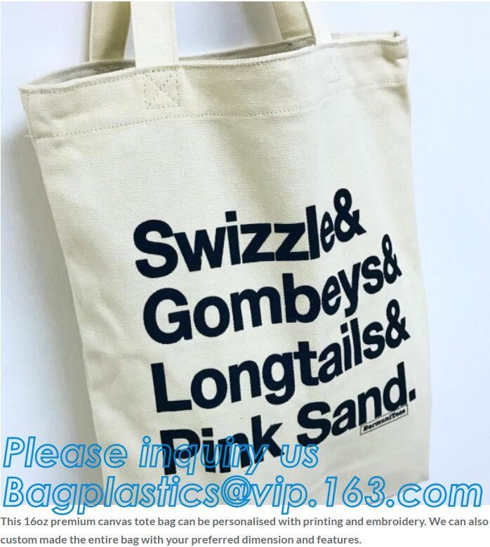 Custom silk screen printed Cotton material handle style blank natural cotton canvas bag without logo bagplastics bagease