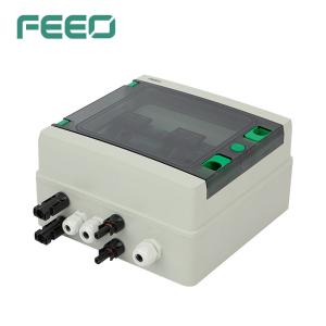 China Solar 2 Strings Dc Pv Combiner Box Lightning Protection wholesale