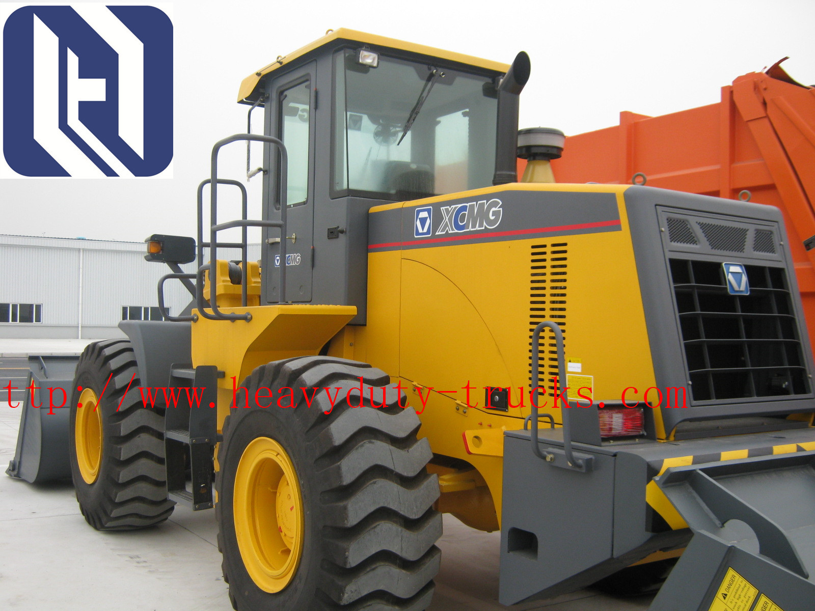 3 M³ Bucket Capacity Compact Wheel Loader ZL50G Construction Machinery 5ton Wheel Loader