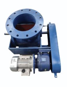 China Output 1TPH 2TPH Rotary Airlock Valve For Dust Collector Chain Drive wholesale