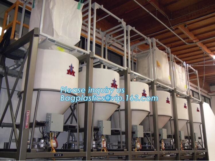 customizable PP u-panel baffle big bag /coated white woven PP jumbo bag/ventilated 4 panel baffle bag/all colors availab
