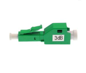 Plug Type LC APC 3dB Fixed Optical Attenuator Simplex Singlemode