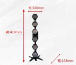 6x60W Retro RGB LED Flashing Light With Stand DMX Beam Stage Lighting Bar Stage