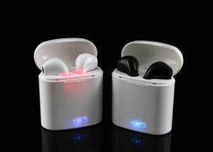 Cordless In Ear Bluetooth Earphones White Color Multi Function Button
