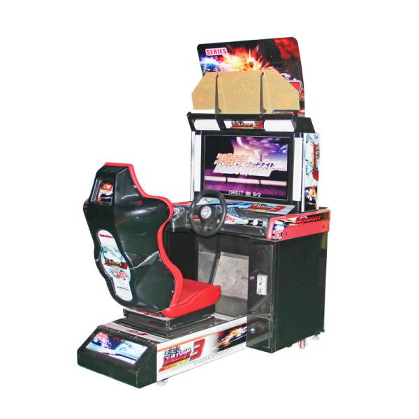 Quality Durable Metal Car Racing Arcade Game Machines Coin Operated Oem Service for sale