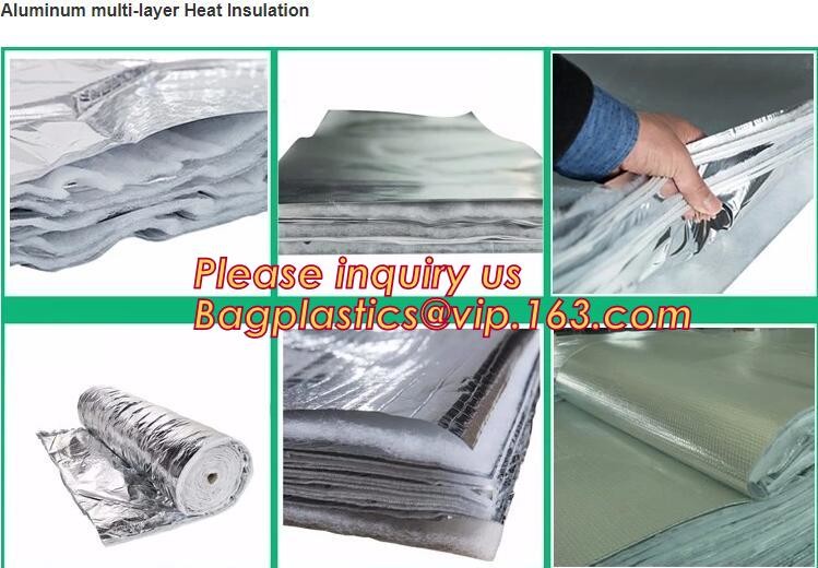 Foil crim kraft insulation,Alu foil FSK insulation, FOIL scrim kraft facing, reflective aluminium foil insulation,bonded