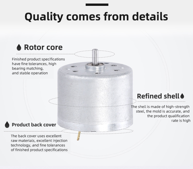 Faradyi Customized 0.09 A Mini Dc Motor 6v 4500rpm 310 Micro Brushless BLDC Dc Motor For Fan Ev Car Vehicles/ Air Freshener