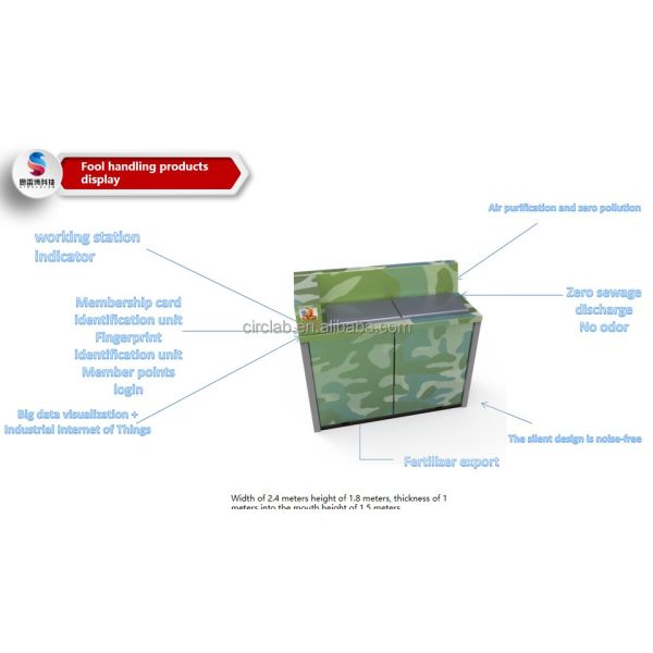 Animal Manure Making Fertilizer Machine RVM Reverse Vending Machine