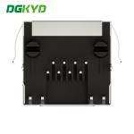 Single Port RJ45 Straight 8P8C With Shielded Light Without Filter DGKYD561188DB1