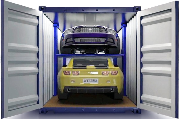 Dry Container 3.2m Height 40ft CSC Certified Shipping Container Car Rack for Vehicle Transportation