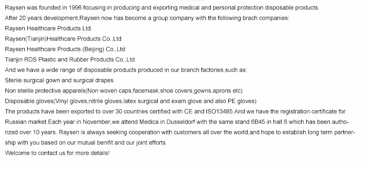 Durable Non Sterile Disposable Nitrile Gloves Powder Free 240mm Length