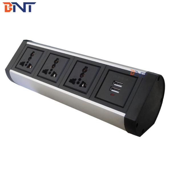 Quality Clamp On Desktop Electrical Sockets With 1.5M Power Cord for sale