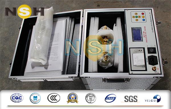 Quality 80KV Dielectric Portable Transformer Oil Tester , Print Transformer Oil Testing Kit for sale