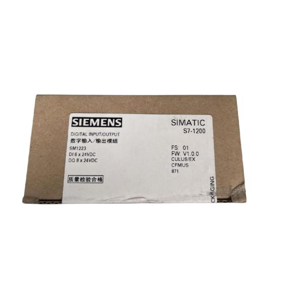 SIEMENS SIMATIC PLC S7-1200 6ES7 223-1BH30-0XB0 SM1223 8 x 24 VDC Input / 8 x 24