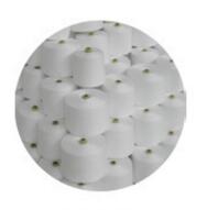 100 Polyester Core Spun Thread 40 Count , Durable Raw Polyester Ring Spun Yarn