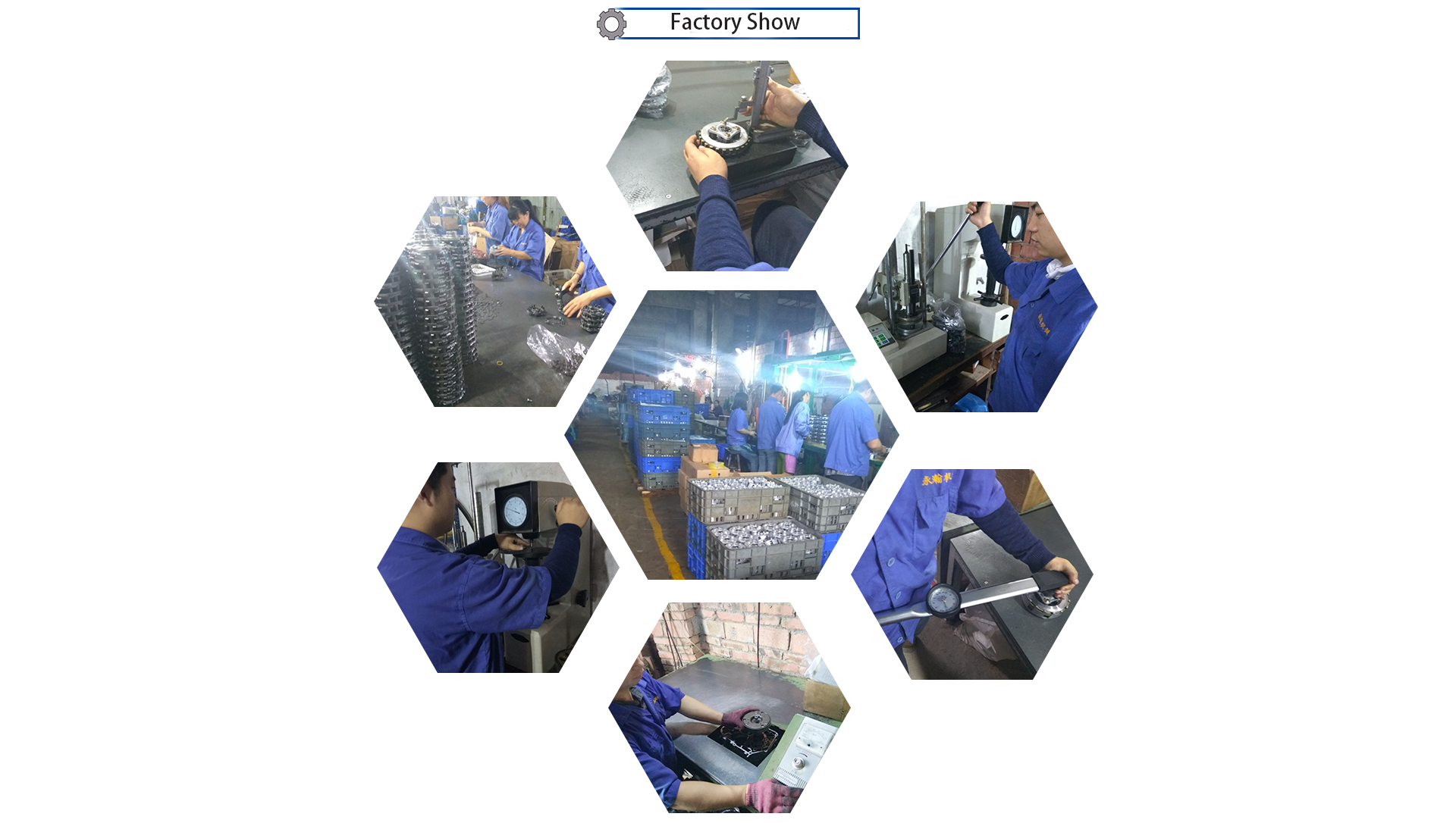 CG200 ADC12 Motorcycle Starter Clutch Silver Color With 100% Quality Tested