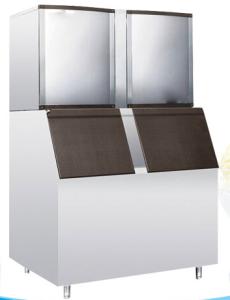 3800W 400kgs Capacity Ice Making Machine / Countertop Ice Maker