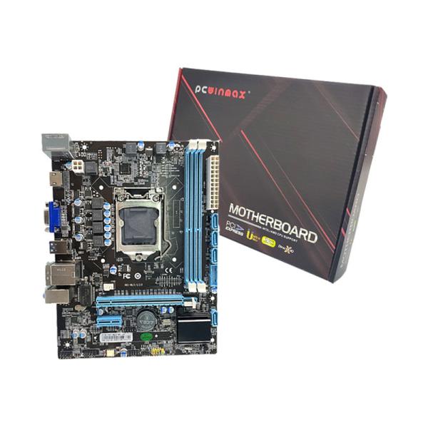 Quality PCWINMAX H61 Intel PC Motherboard Socket LGA1155 DDR4 DDR3 for sale