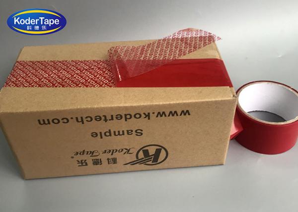 Partial Transfer Packing Adhesive Tape or Customized Print Security Void Tamper