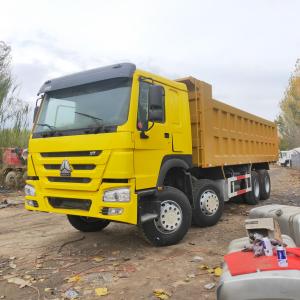 LHD Used Dump Truck Tipper Sinotruk Howo 371 375hp