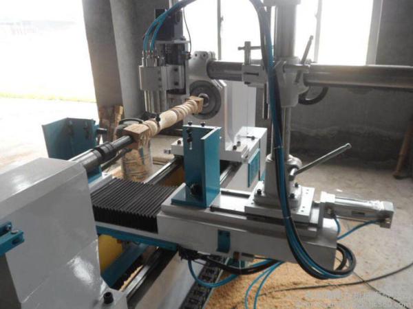 Quality Multifunction CNC Wood Lathe Machine Iron Material With Servo Driving System for sale