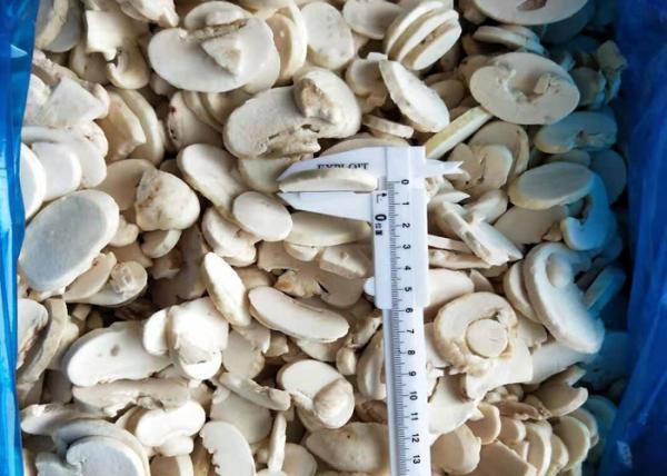 Quality BRC No Residue IQF Frozen Sliced Champignon Mushroom For Catering for sale