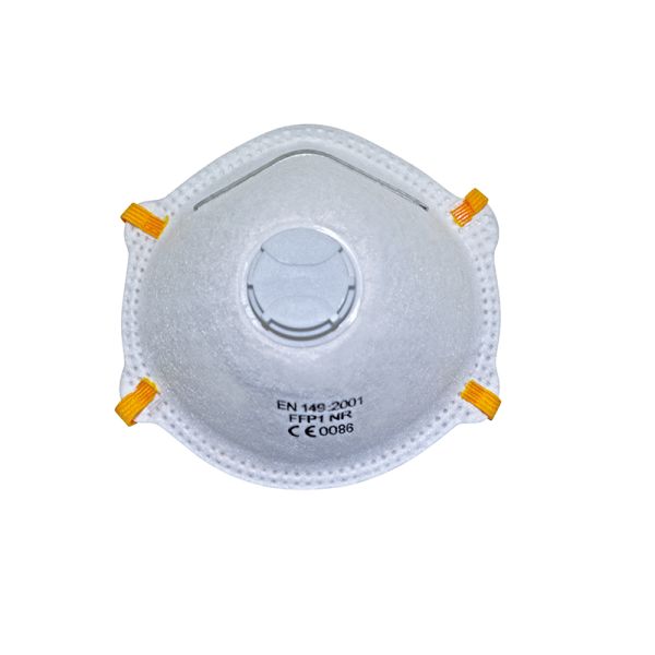 DM007-C Carbon Active Added Cup Shape Disposable Face Mask with Elastic Head Straps