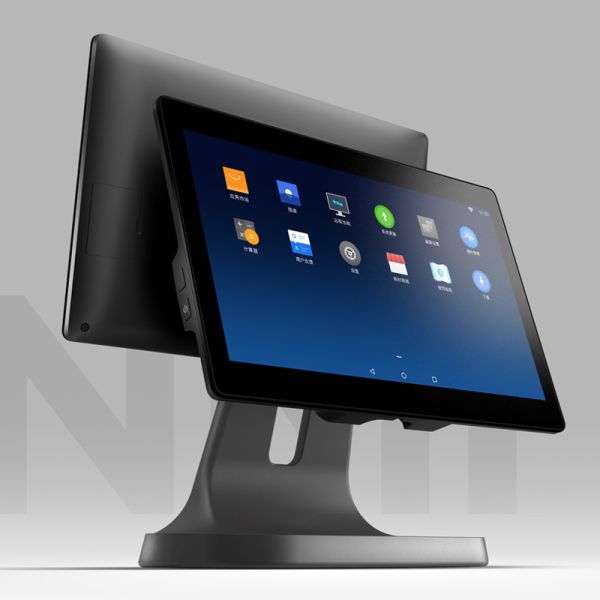 Dual 15.6 Inch Capacitive Touch Pos System For Department Stores