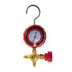 China Three Valve Commercial Refrigeration Repair Parts Vacuum Pressure Gauge Meter wholesale