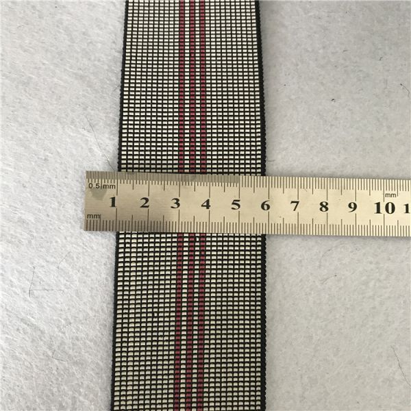 40% elongation PE elastic webbing straps 50mm Width For Sofa Seat