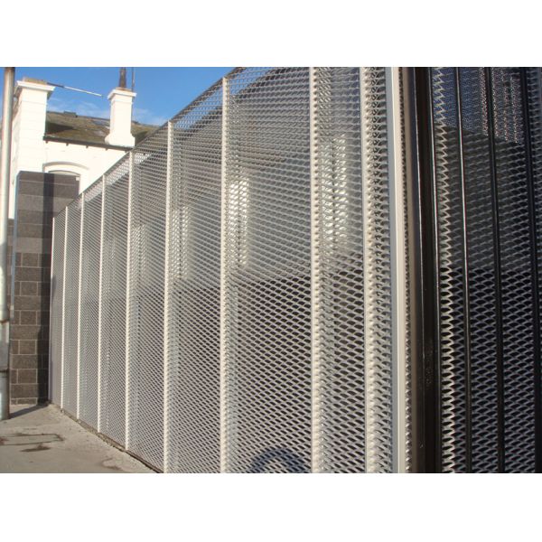 Sound - Proof Aluminum Expanded Mesh Sheet For Building Cladding Facade