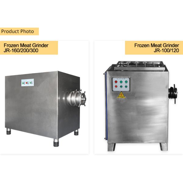 500kg/H Professional Meat Grinder Machine For Sausage Making 100mm Hole Cutter Diameter
