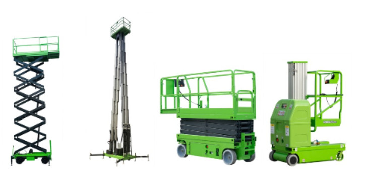 Aerial 0.2 t Load Semi Electric Order Picker With Lifting Height 4500mm