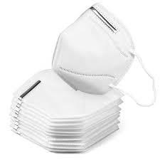 China Breathable N95 Dust Mask , N95 Air Mask Elastic Ear Loop Without Valve wholesale