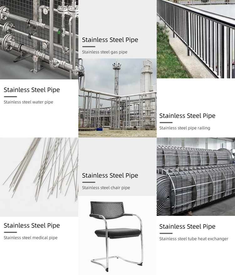 TP304 TP316 Welded Plain-end Tube Round Pickled Pipe Seamless Stainless Steel Pipe
